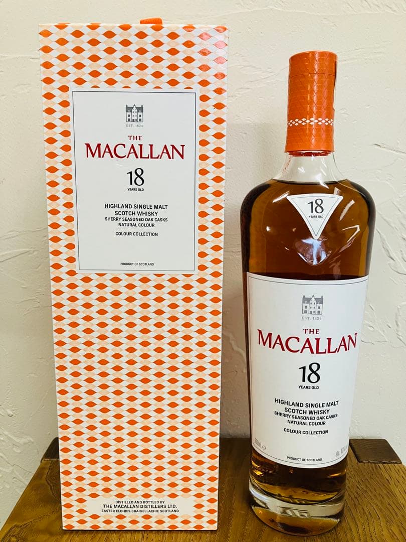 THE MACALLAN 18年 ハイランドシングルモルトウイスキー 700ml