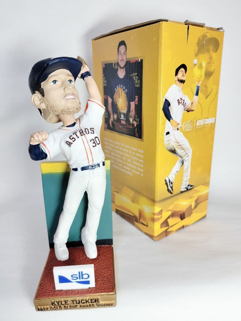 カイル・タッカー／”ゴールドグラブ賞” ボブルヘッド人形
