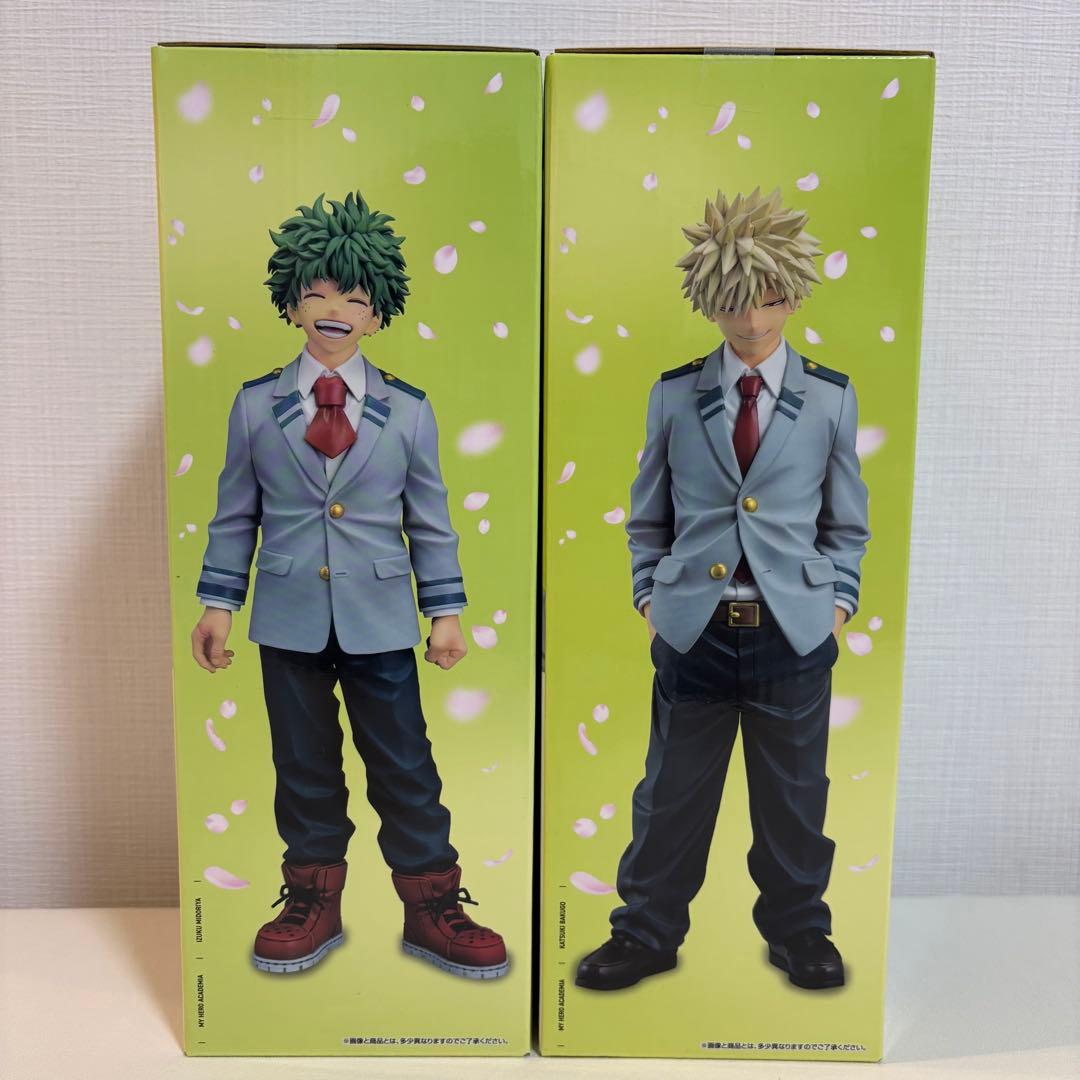 ヒロアカ　一番くじ　紡がれる想い　A賞 緑谷出久　B賞 爆豪勝己　セット