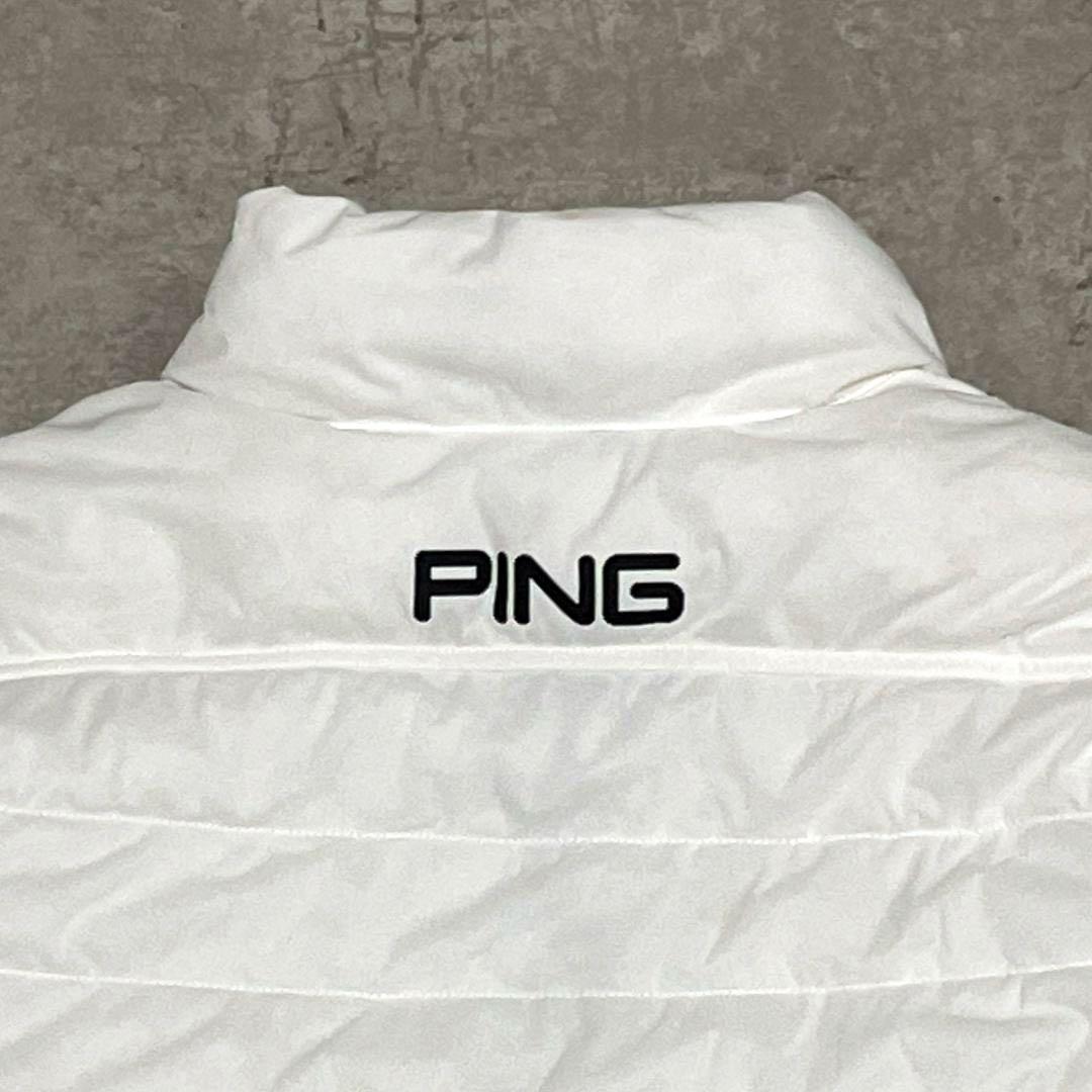 PING ストレッチラミネート 中綿 ブルゾン ジャケット M ゴルフ