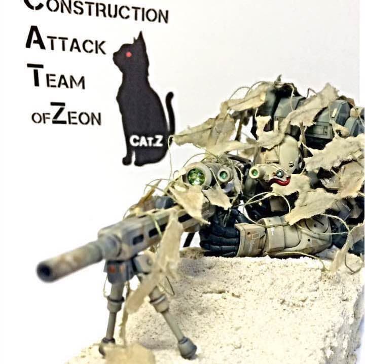 【確認用】HGUC MS-05SC ザクⅠスナイパーカスタム