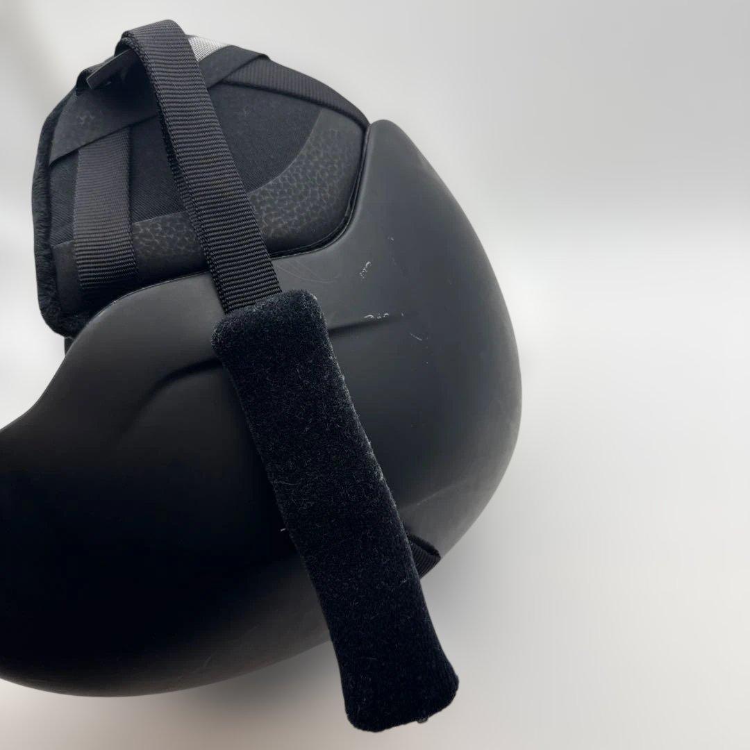 SMITH ブラック ヘルメット 通気口付き　n14