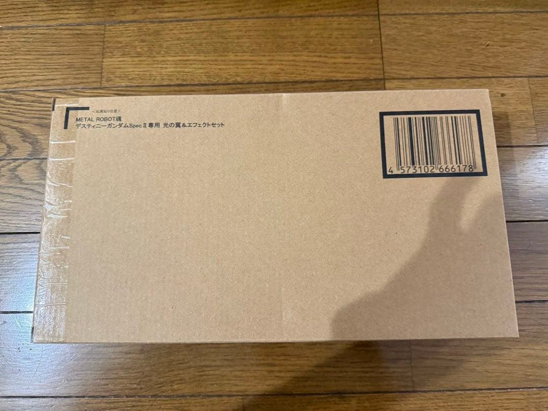 L ROBOT魂 デスティニーガンダム、光の翼、ゼウスシルエット