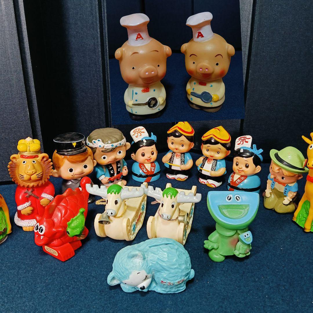 a*t様 AN27 銀行貯金箱 当時物 ソフビ フィギュア 富士 北國 北陸 相