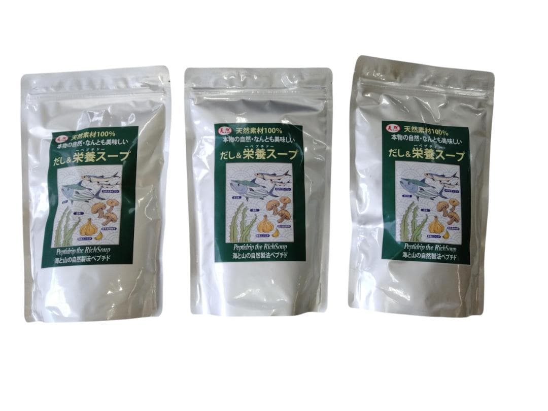 【新品未使用】千年前の食品舎 だし＆栄養スープ 3個セット 72