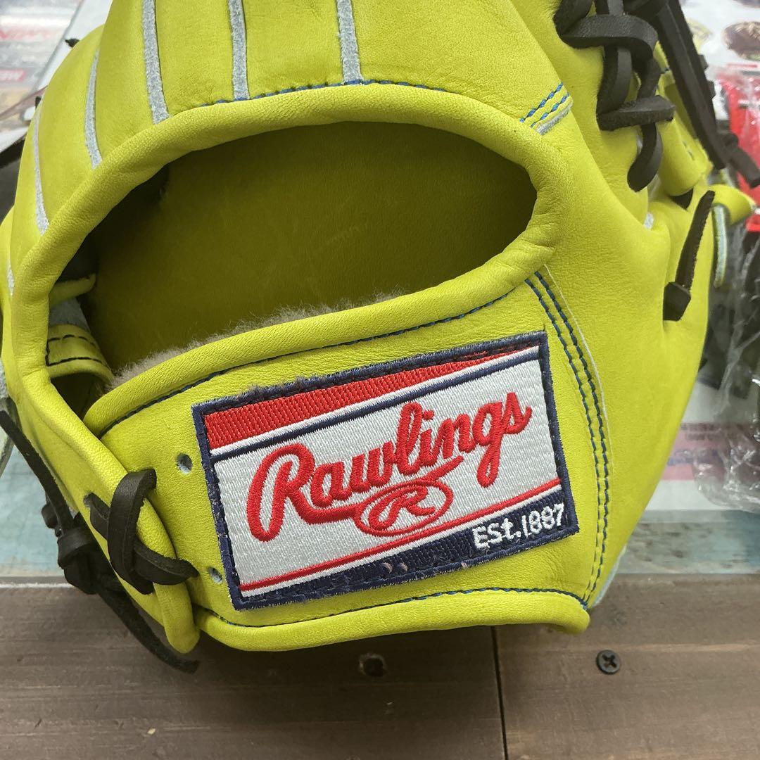 ローリングスHOHプレミアム硬式内野手用グローブ　湯もみ型付けサービス
