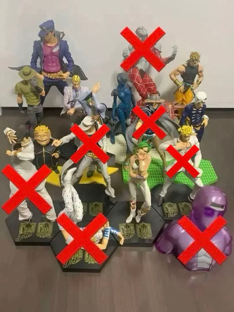 ⭕️バラ売り可能⭕️ジョジョの奇妙な冒険 フィギュア 11体セット まとめ売り