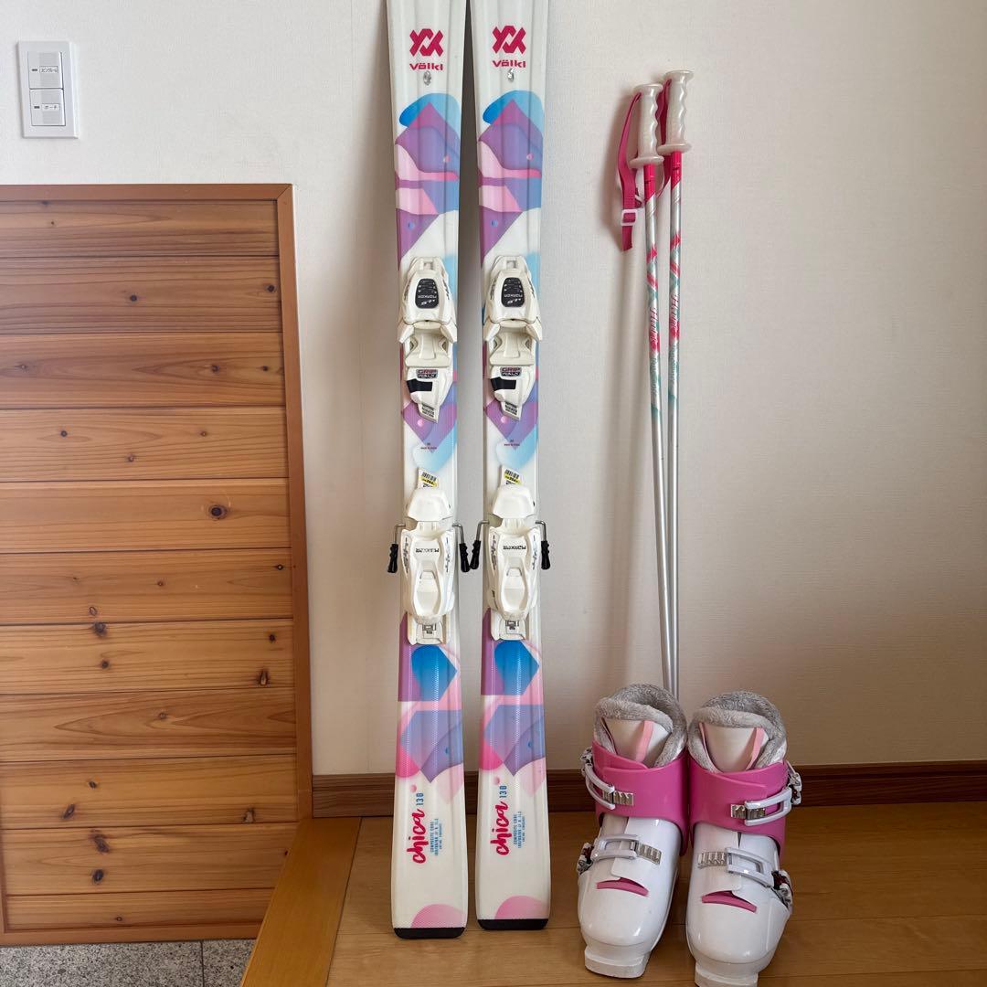 Völkl スキー板　130cm セット