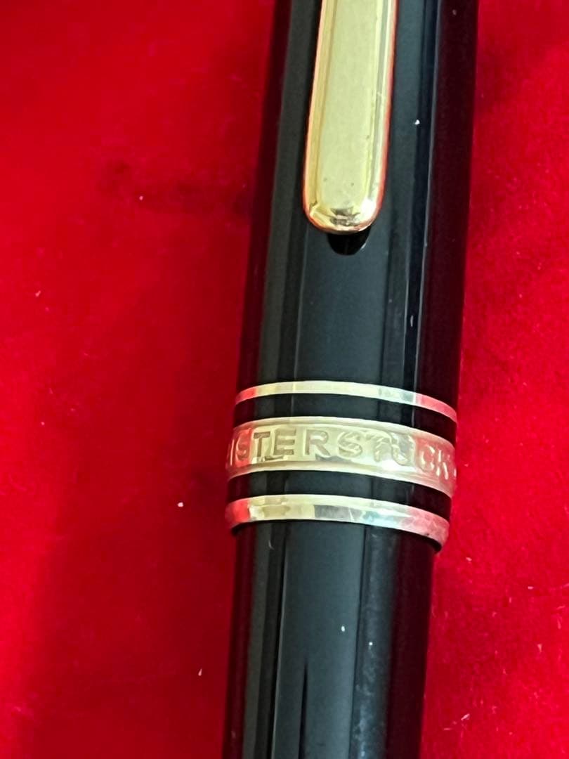 モンブランマイスターシュテュック シャープペンシル165ゴールド ❗️艶やか‼️