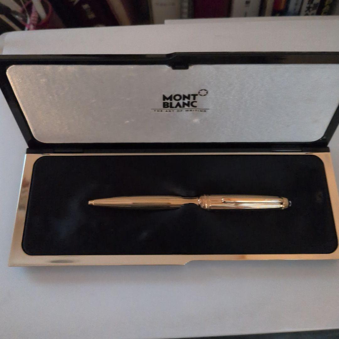 MONTBLANC ゴールド ボールペン 本体　未使用　おまけ付き　A1