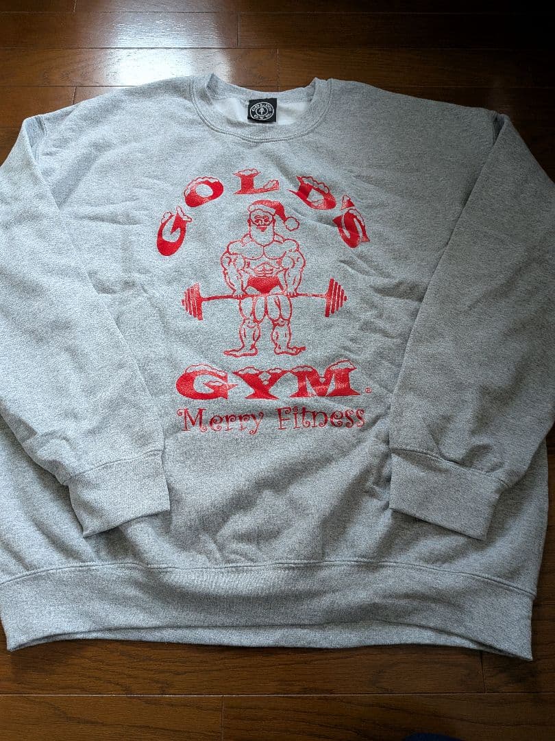ゴールドジム　トレーナー　クリスマスバージョン