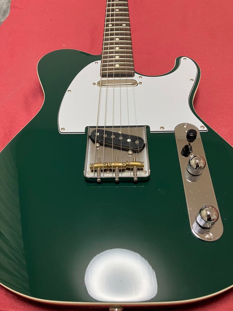 （国産）coolz テレキャスター ブリティッシュグリーン