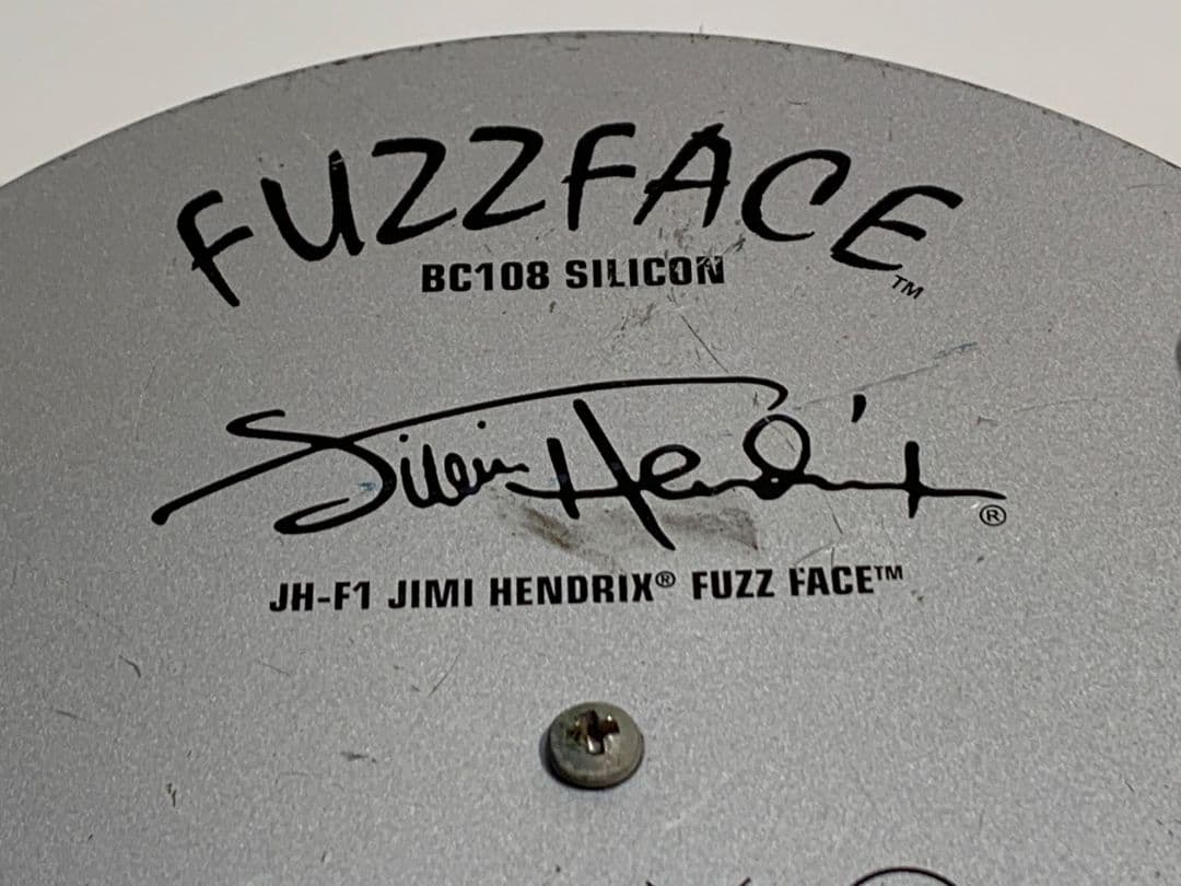 Dunlop Fuzz Face BC108 Siliconファズ