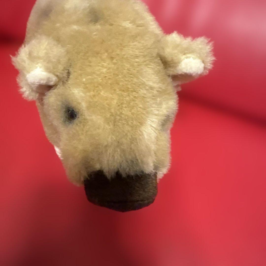 レトロ　ぬいぐるみの山英　イノシシ(うり坊)　ぬいぐるみ