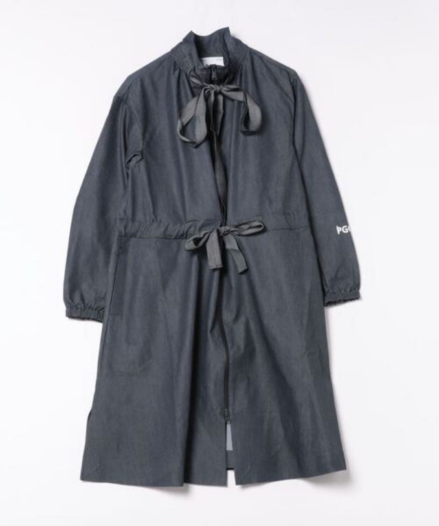 新品タグ付き！PGG パーリーゲイツ リサイクルポリデニムストレッチコート M