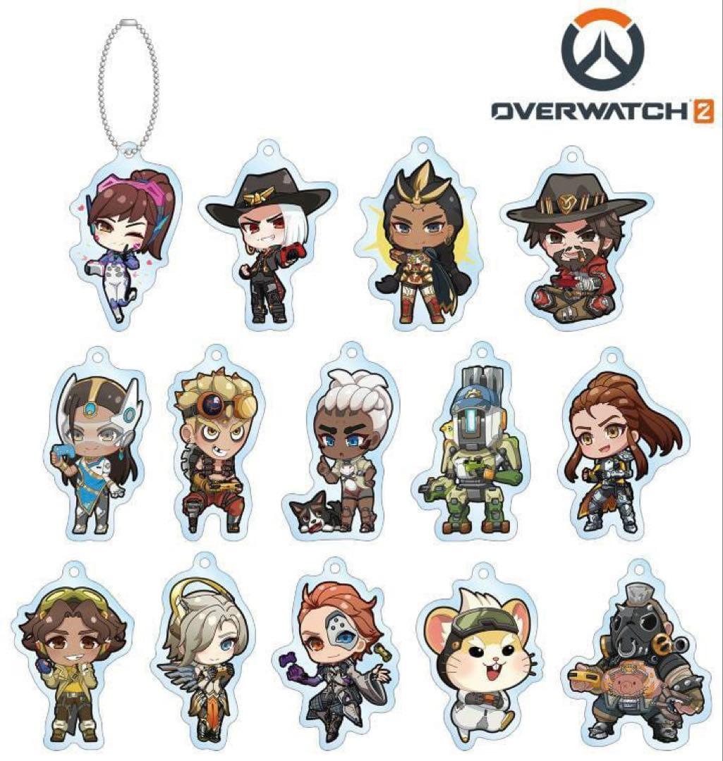 オーバーウォッチ アクリルキーホルダー Ｖｅｒ．A コンプリートBOX