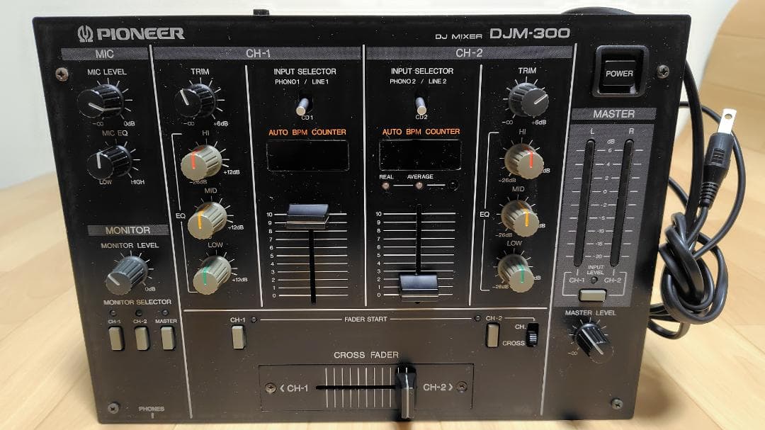 【PIONEER】DJミキサー DJM-300