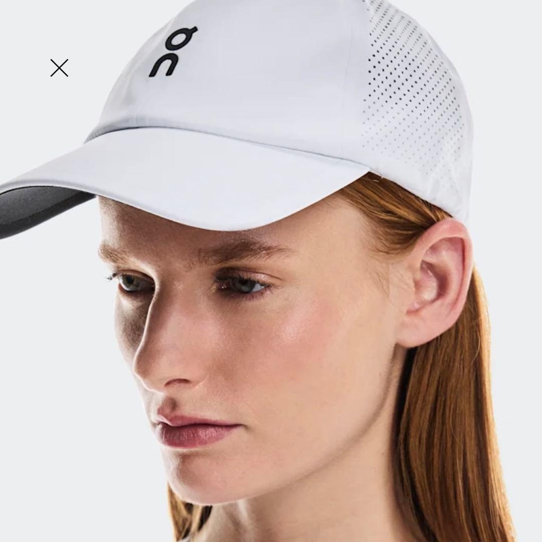 【新品】on 白 テニス コート キャップ イガシフィオンテク オン 全豪 AO