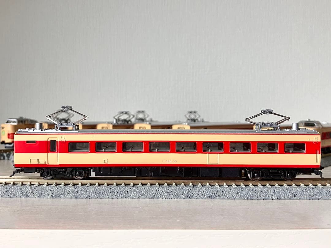 TOMIX製品 L特急381系「しなの」9両フルセット