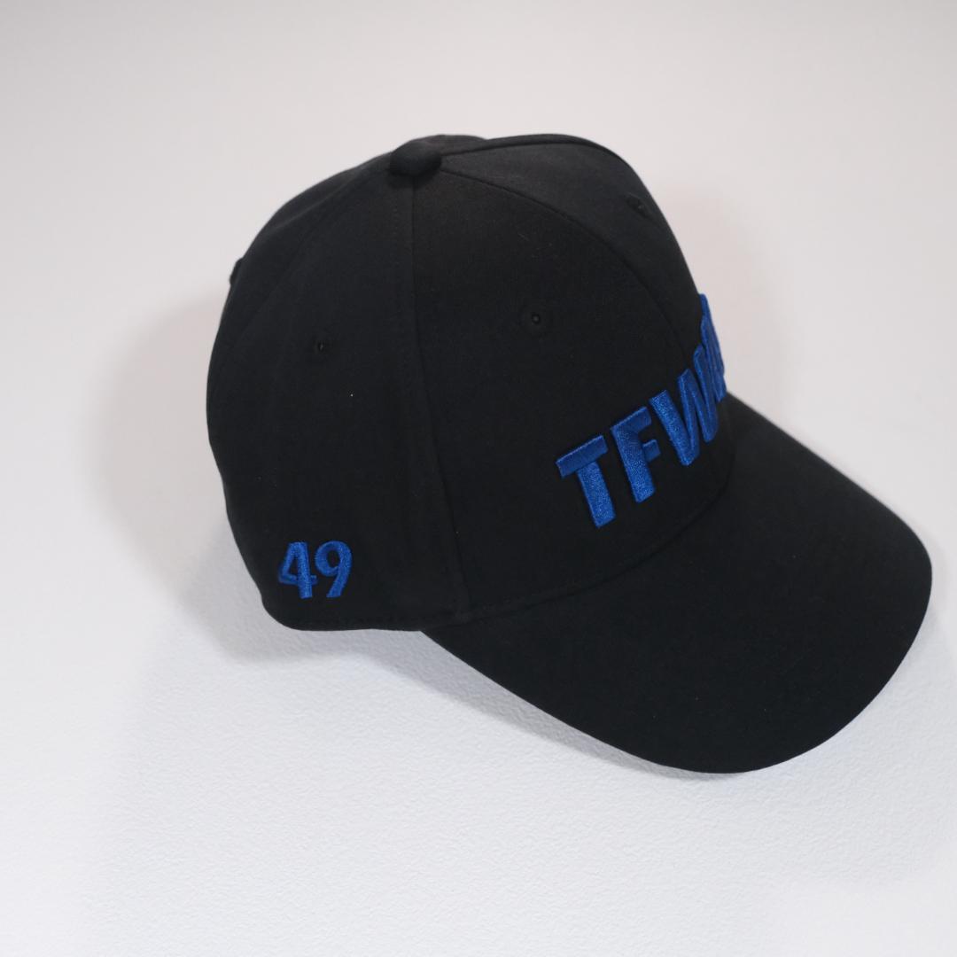 メンズウェア TFW49 GOLF 6P CAP BLACK BLUE