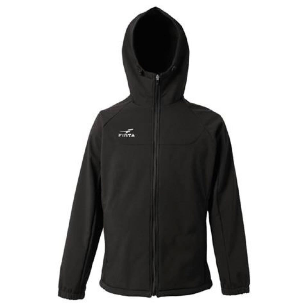 新品＊フィンタ＊ボンディングジャケット＊ブラック 裏起毛