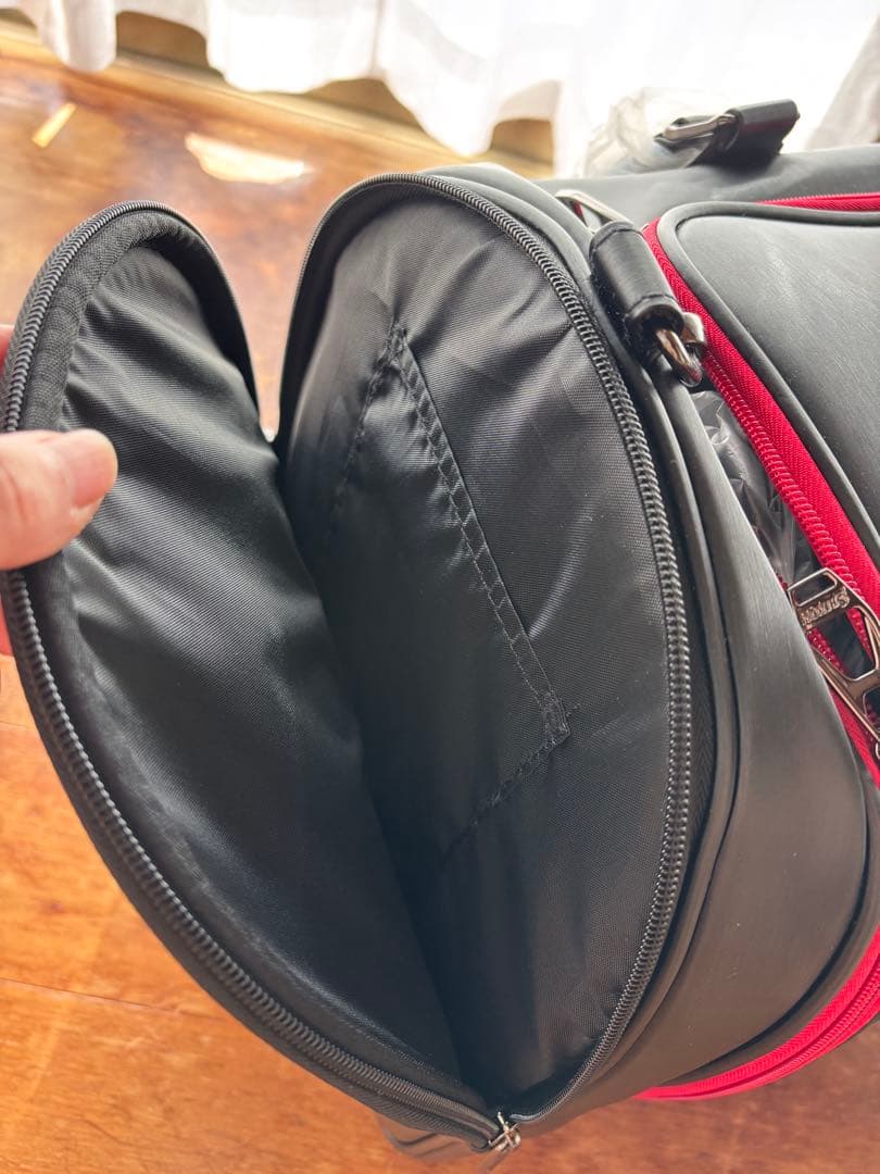 Srixon ダッフルバッグ 黒 赤 ゴルフ 新品未使用