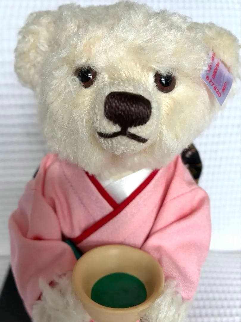 シュタイフベア　日本限定　茶道　遠州流コラボシリアルナンバーつき