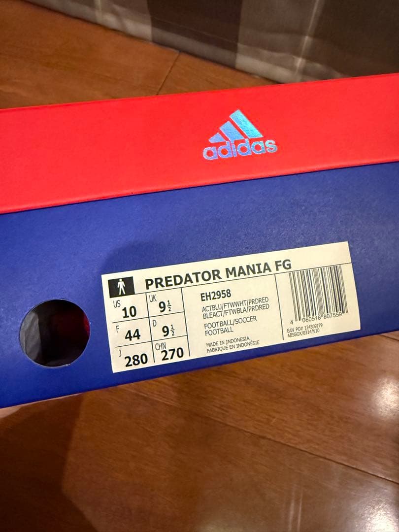 【新品】adidas プレデター　マニア　FG EH2958