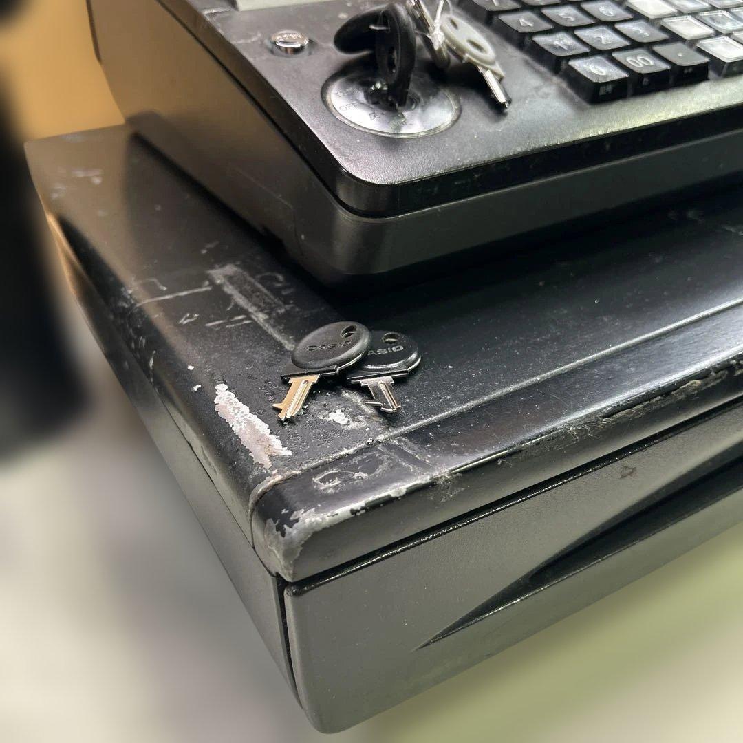 6816 【動作確認・初期化済み】 CASIO TE-300 電子レジスター