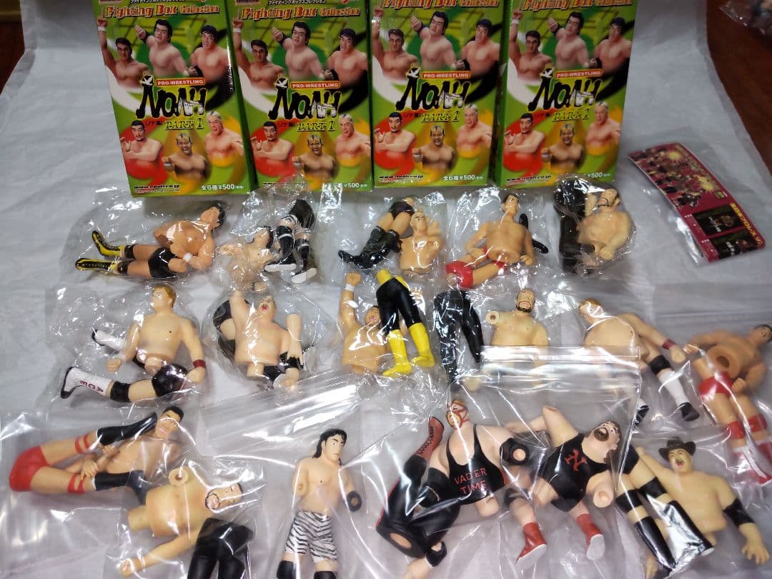 ファイティングボックスコレクション YUJIN プロレス フィギュア セット