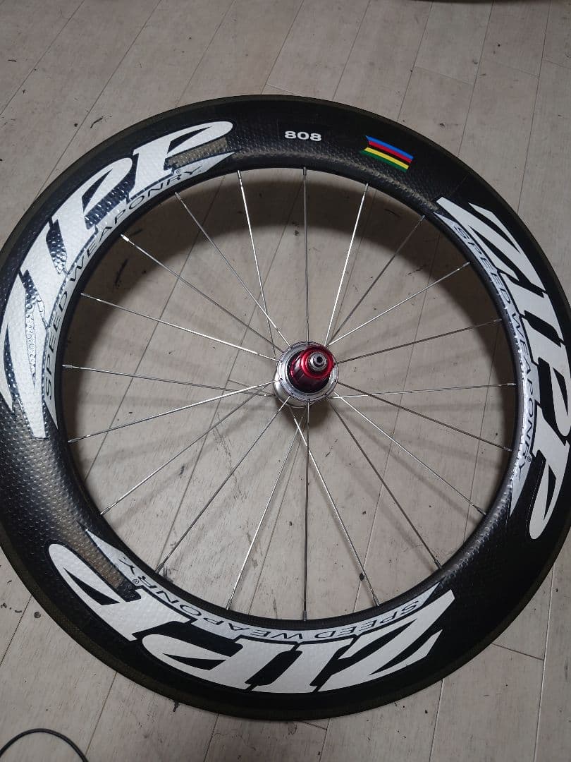 zipp 808 チューブラー シマノ10s リアのみ