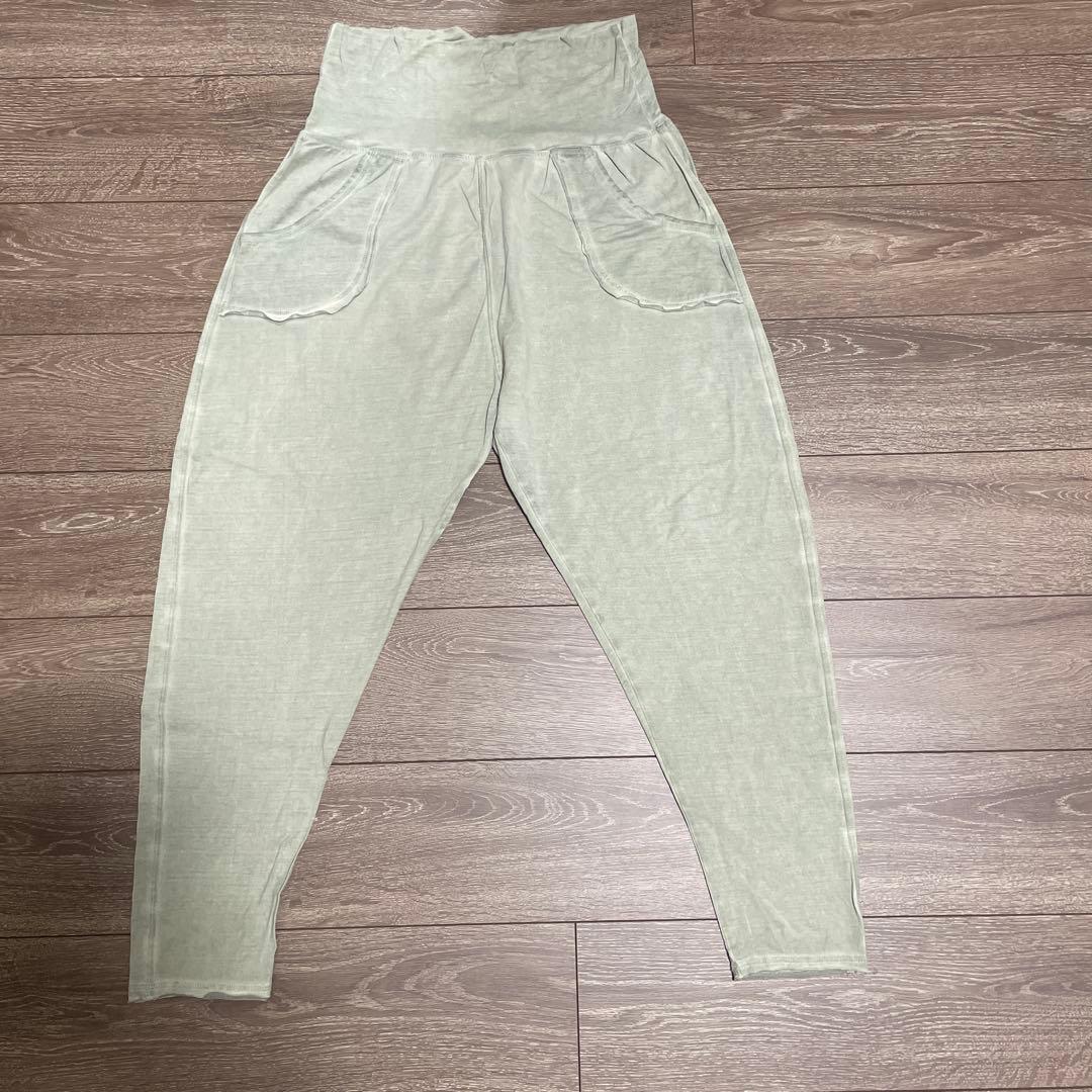 salsation★ロングパンツ★サイズL★淡いグリーン