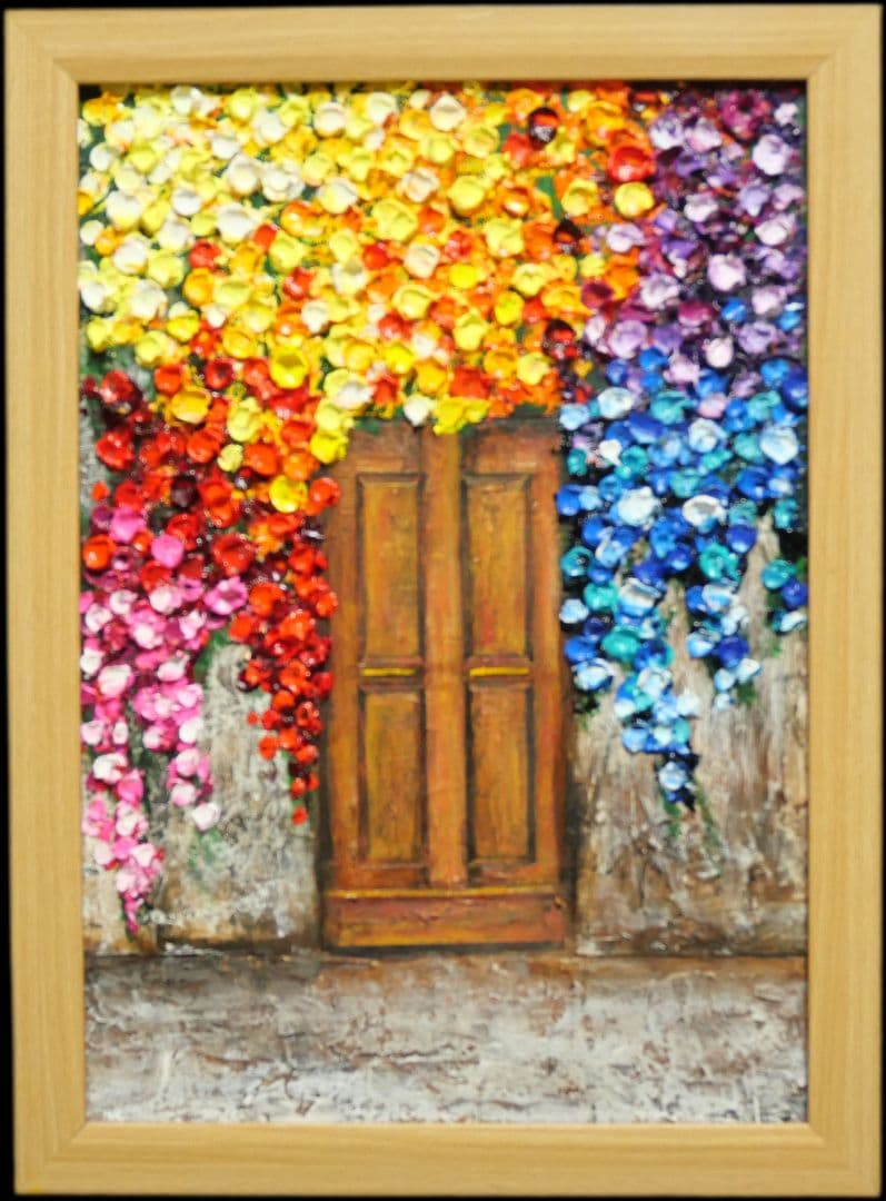 油絵 油彩 油彩画 絵 絵画 【扉】