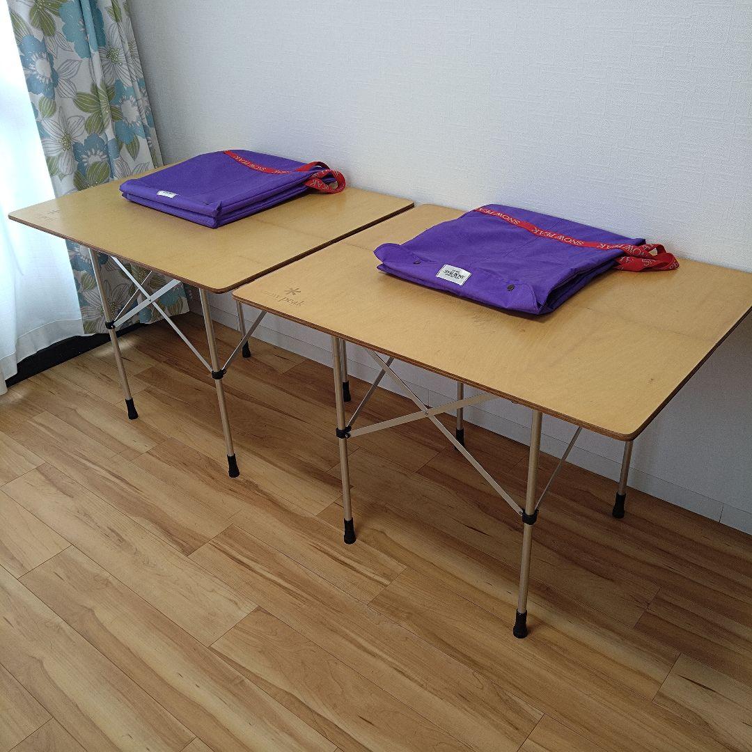 【 peak】 スノーピークアジャスタブルF.テーブルW LV-22