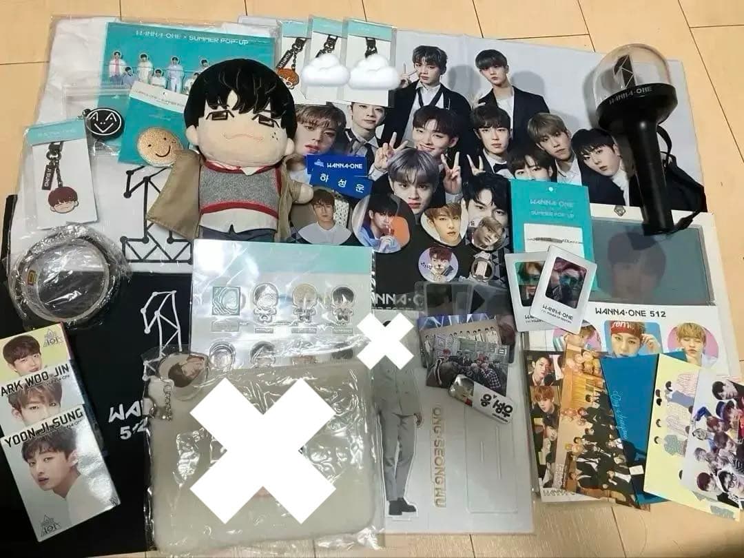 wanna one グッズ　まとめ売り