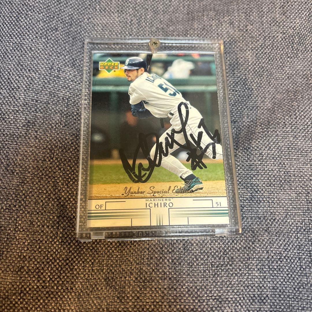 イチロー　サイン入りカード