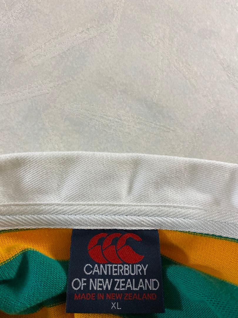 CANTERBURY ラガーシャツ XL 長袖 好配色 ボーダー カンタベリー