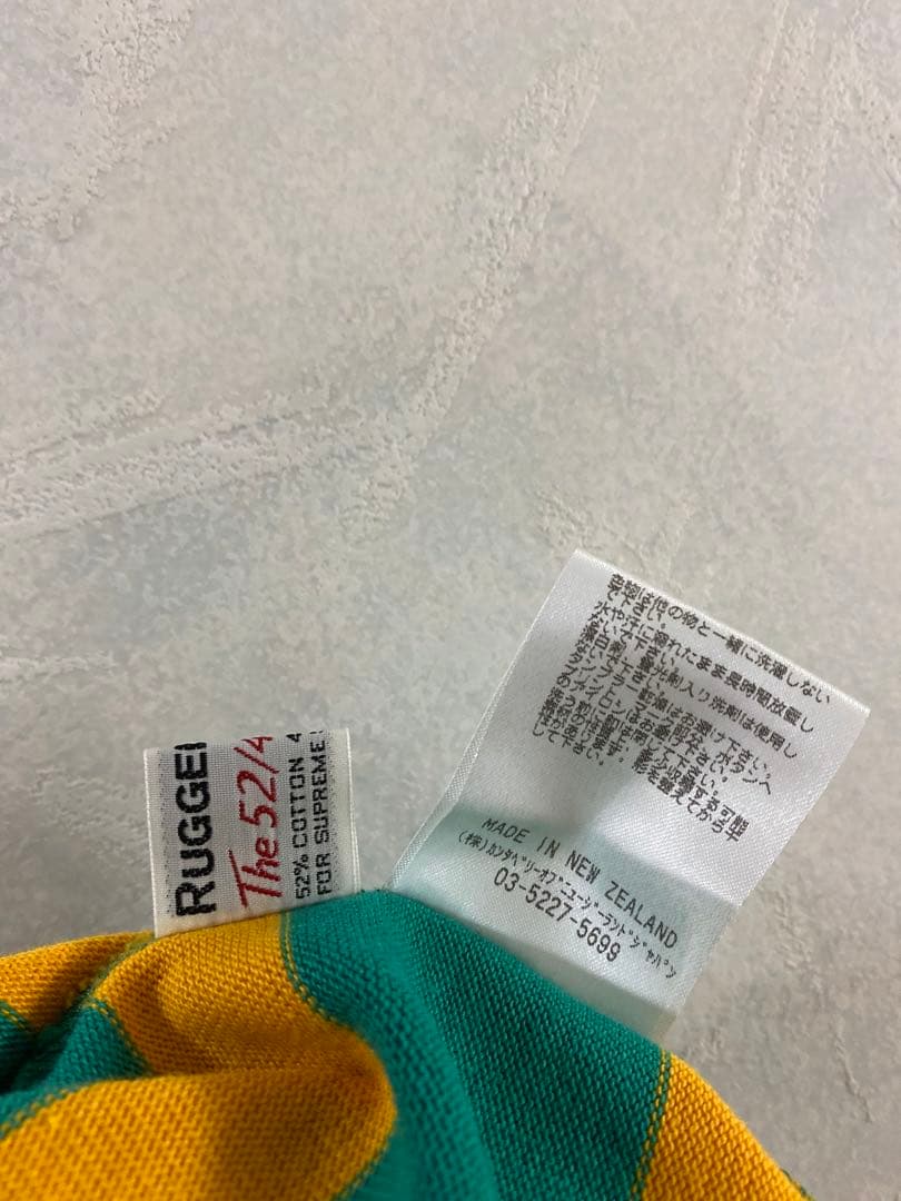 CANTERBURY ラガーシャツ XL 長袖 好配色 ボーダー カンタベリー