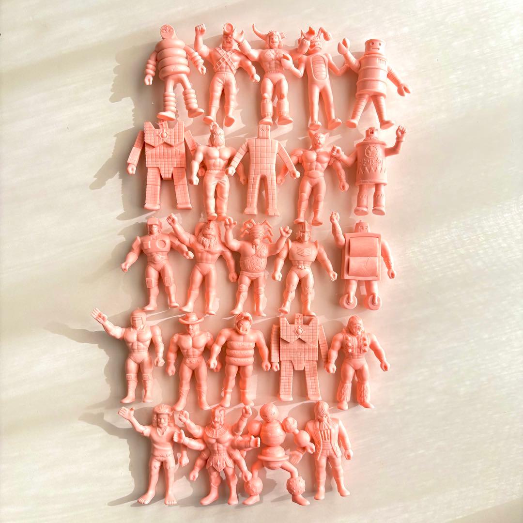 【未使用】レア★デカキン消し（キン肉マン消しゴム）24体セット【当時物】