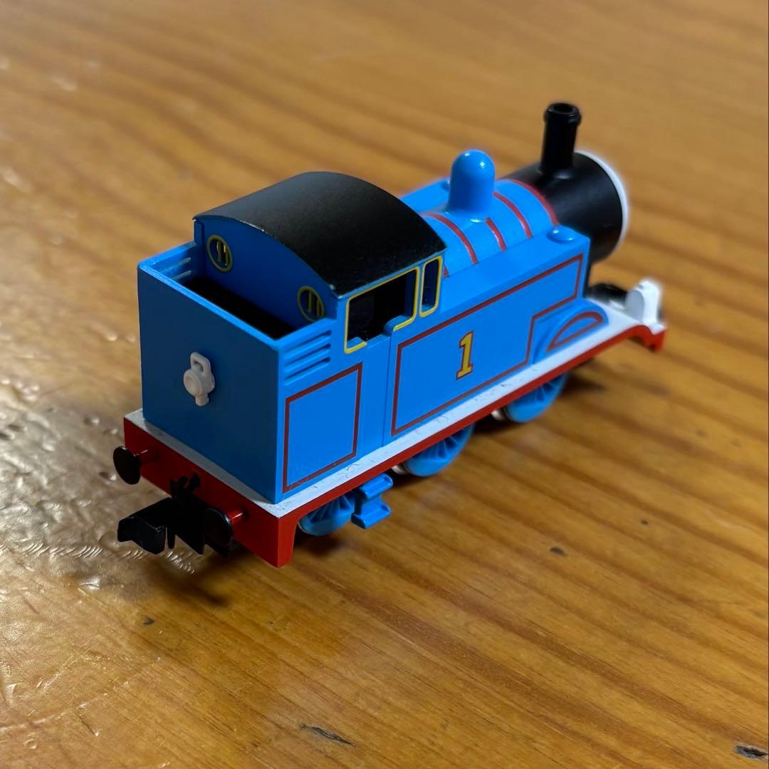 ［ジャンク］鉄道模型　Nゲージ　きかんしゃトーマス車両セット　欠損部あり