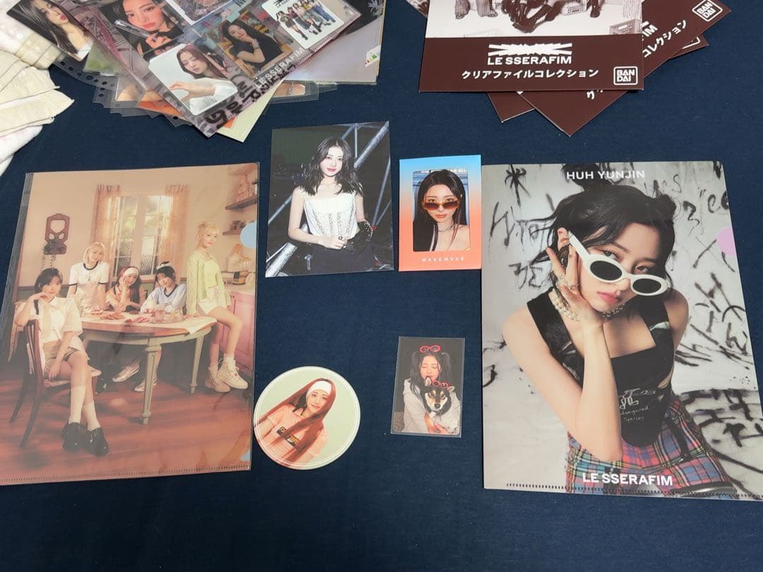 [卒業します]LESSERAFIM ユンジン トレカ　他