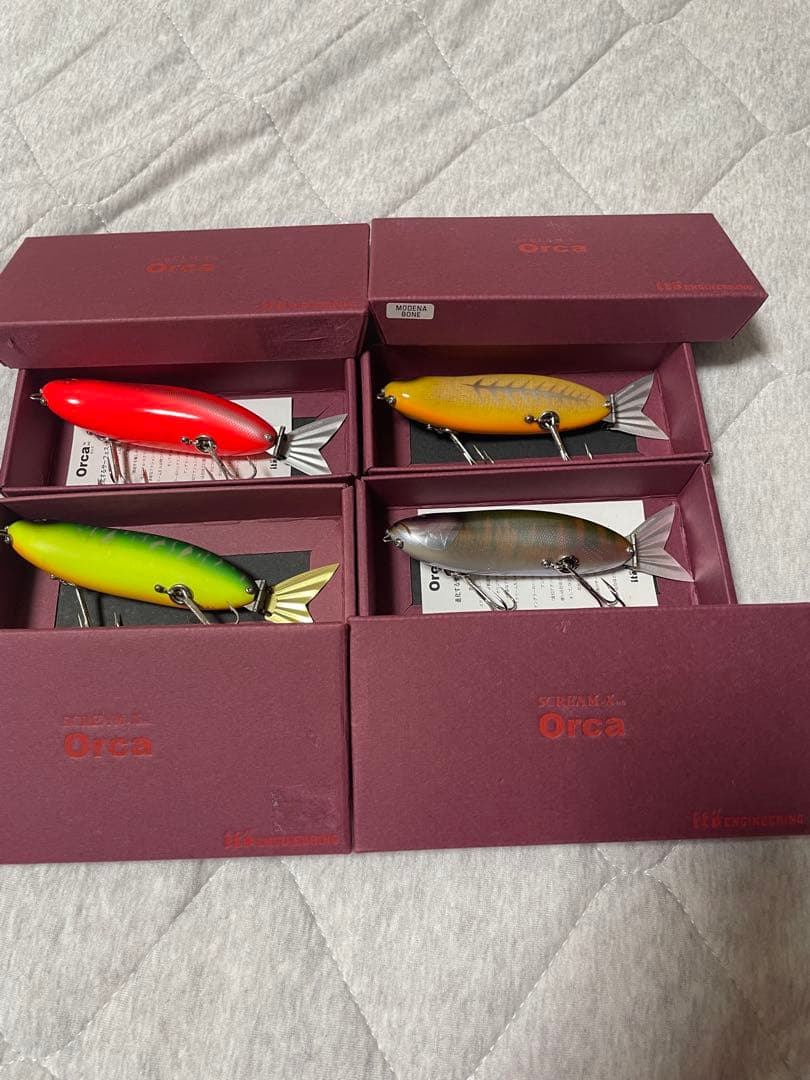 メガバス　ito engineering スクリームXオルカ4個セット