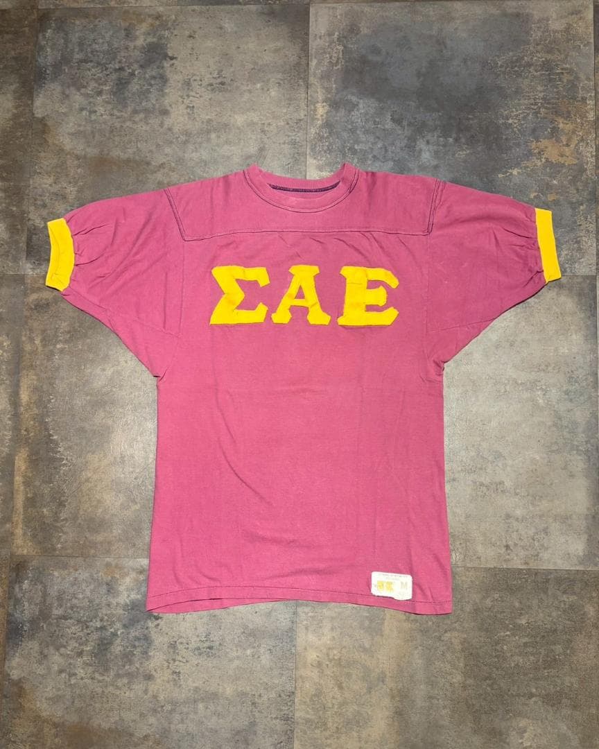 70s RUSSELL/ラッセル フットボールTシャツ