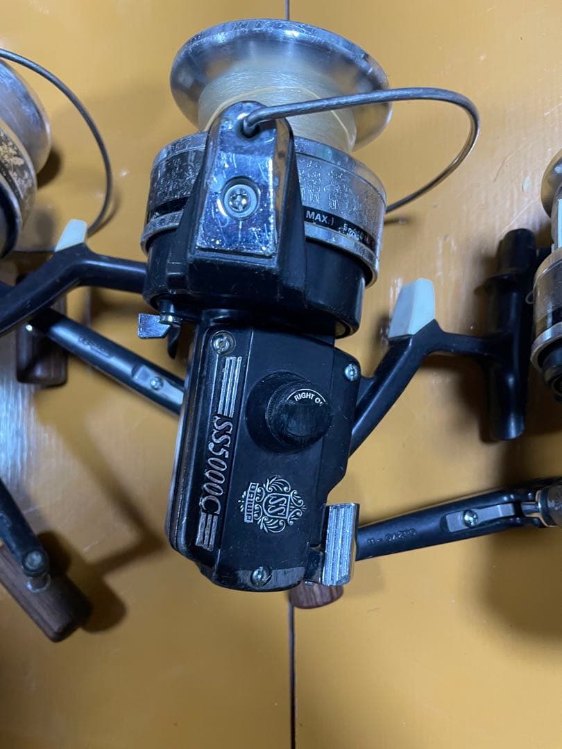スピニングリール SS-3000/SS-4000/SS-5000、3点セット