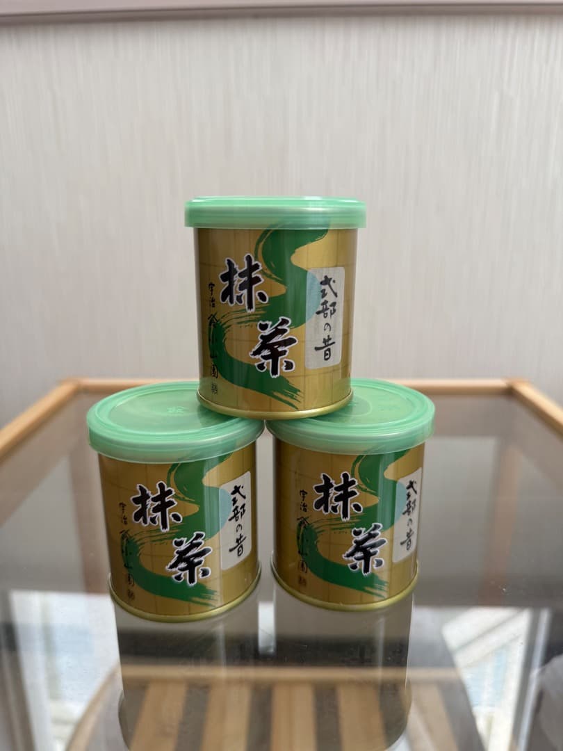 (山政小山園）式部の昔”30g缶入り（3缶セット）