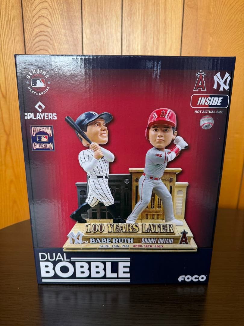 【世界限定251個】ベーブルース　大谷翔平　ダブルボブルヘッド
