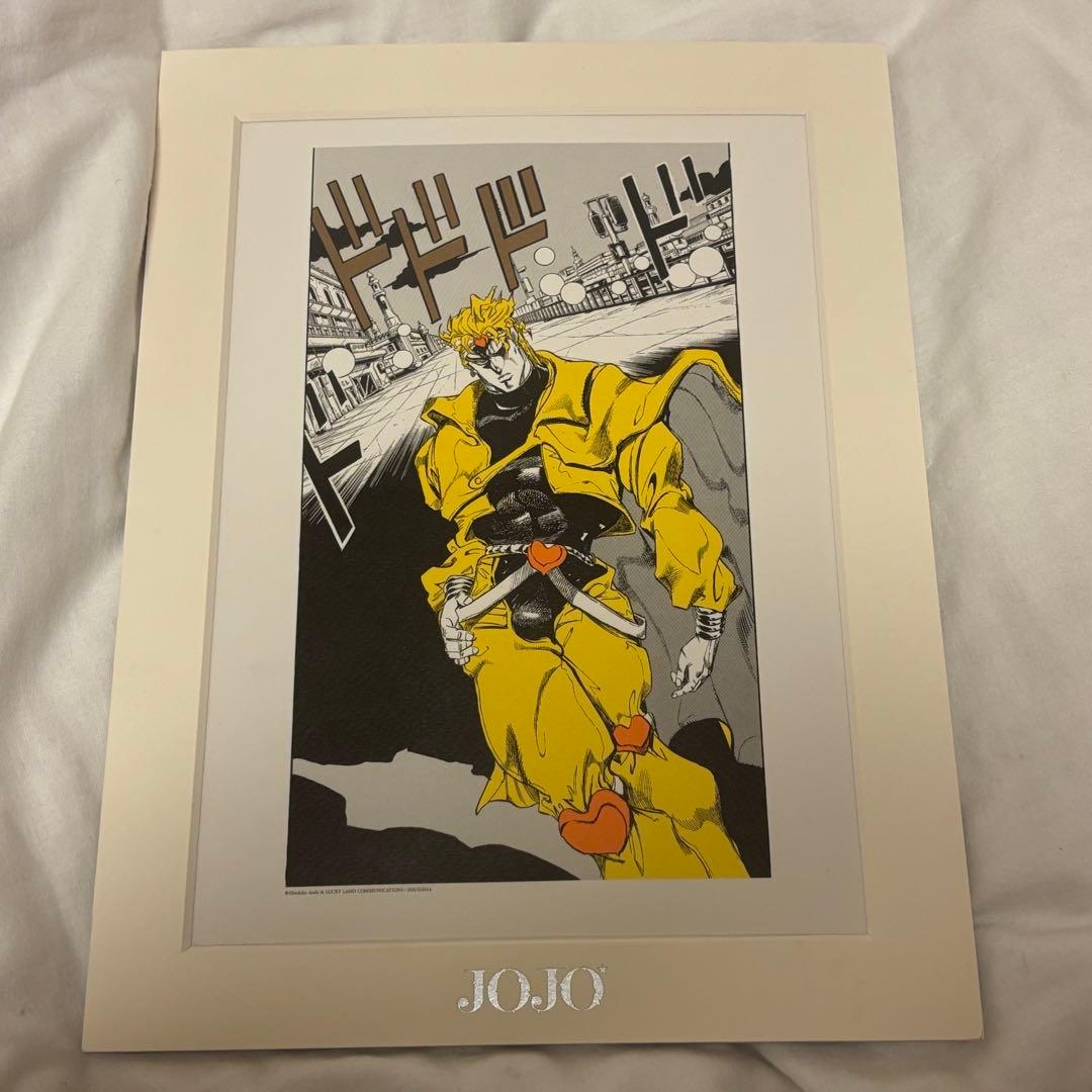 DIO 複製原画 アートフレーム ジョジョ展 ジョジョの奇妙な冒険 第三部