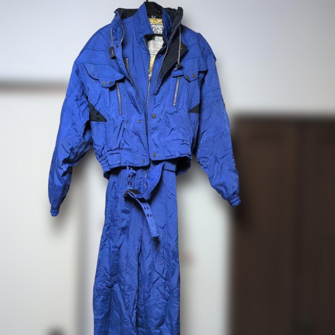 ellesseナイロン製スキーウェアセット