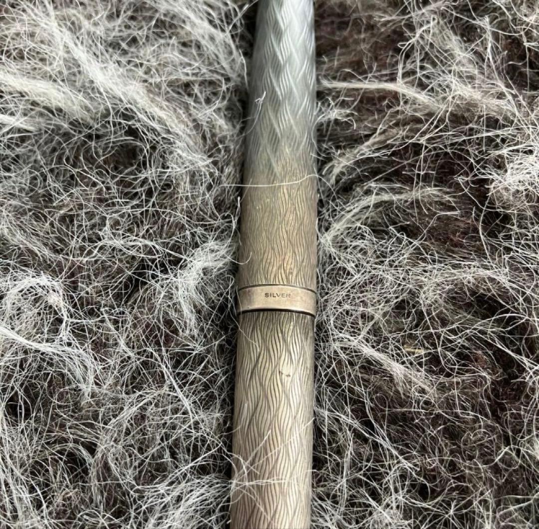 PLATINUM プラチナム 万年筆 銀製 ALLOY Pt　中字