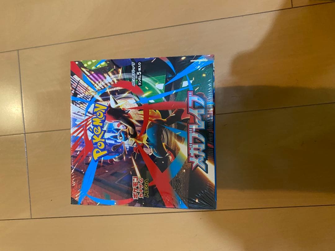 ポケモンカード　メガブレイブ　未開封　シュリンク付き5BOX